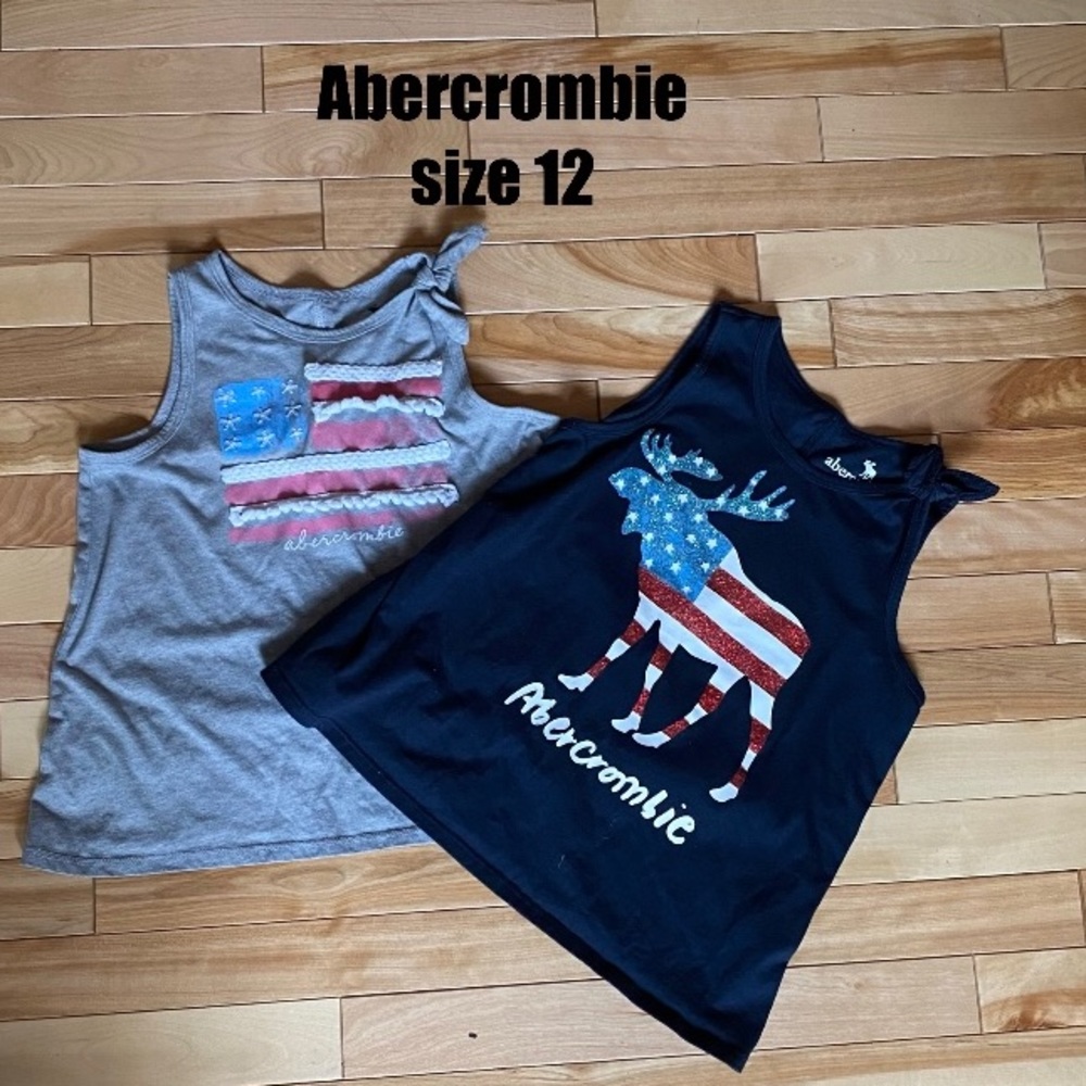 Abercrombie patriotic tank tops!